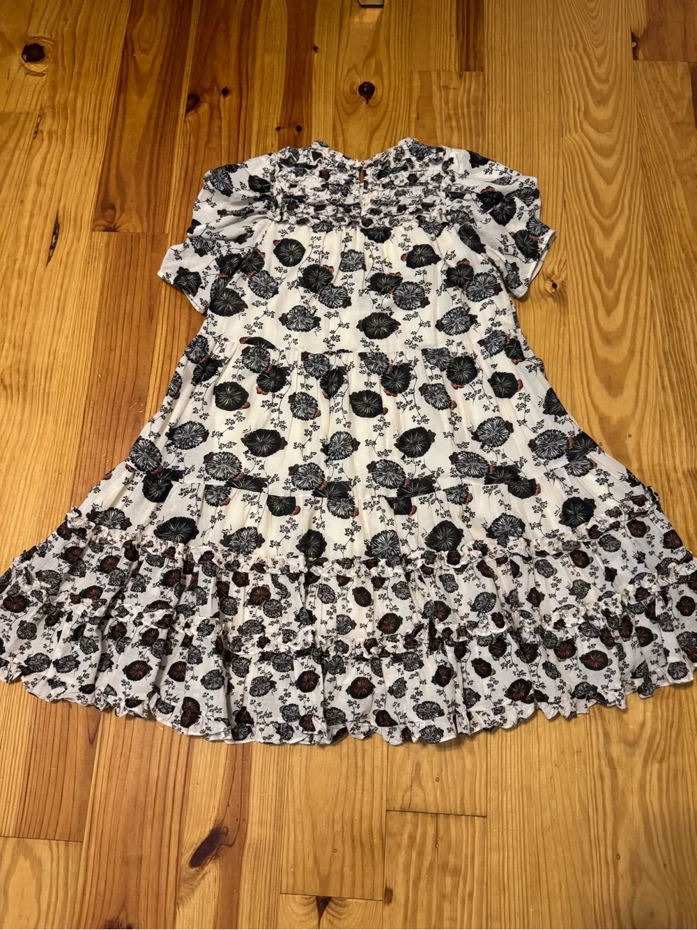 Ulla Johnson Cassian Dress Gardenia Floral Mini Dress Women’s SIZE 4 - Picture 12 of 12